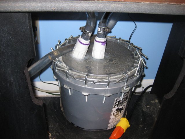 Finnished 5 Gallon Bucket Diy Canister Filter Aquariacentral Com - Diy Canister Filter Reddit
