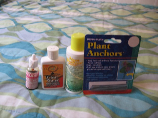 Plant Anchors, Clear Water, Algea Destroyer + Acurel F - $2.99.jpg