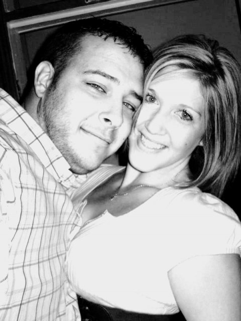 black and white liz&me.JPG