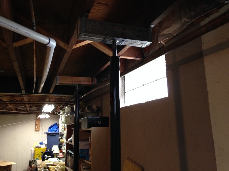 Jack Posts Supporting Engineered Ijoists